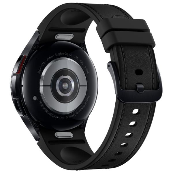 Ceas inteligent Samsung Galaxy Watch6 Classic  1.3" / 43 mm / Graphite - Black / R950 photo 4