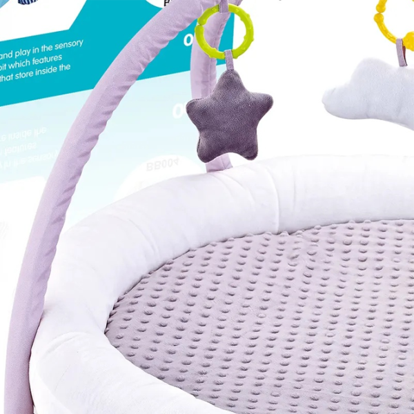 Игровой коврик 4Play Round Comfy Gym (00-00643598) 0+/ Трансформер/ Серый photo 2 Игровой коврик 4Play Round Comfy Gym (00-00643598) 0+/ Трансформер/ Серый photo 2