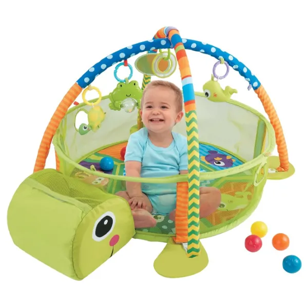Covoraş pentru joc Konig Kids Turtle (00-00643597) 0+/ Transformer/ Green photo 3 Covoraş pentru joc Konig Kids Turtle (00-00643597) 0+/ Transformer/ Green photo 3