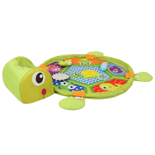 Covoraş pentru joc Konig Kids Turtle (00-00643597) 0+/ Transformer/ Green photo 4 Covoraş pentru joc Konig Kids Turtle (00-00643597) 0+/ Transformer/ Green photo 4