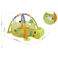 Covoraş pentru joc Konig Kids Turtle (00-00643597) 0+/ Transformer/ Green photo 8