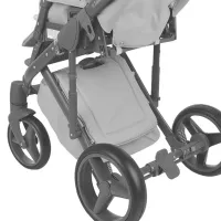 Cărucior pentru copil Adamex Luciano Delux Q101/ Light Gray photo 9