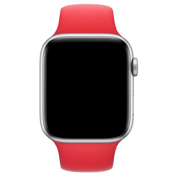 Ремень Apple Watch M/ S Силикон/ 42/ 44 мм/ Красный photo 2