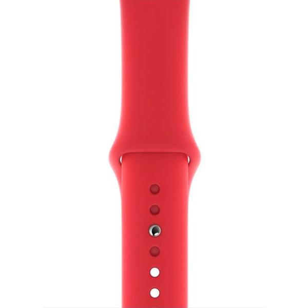 Ремень Apple Watch M/ S Силикон/ 42/ 44 мм/ Красный photo 3