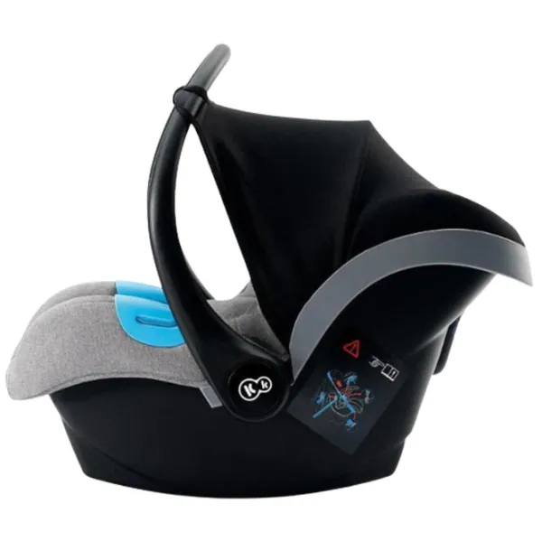 Scaun auto KinderKraft Mink  0 luni - 12 luni / 13 kg / Gray photo 2 Scaun auto KinderKraft Mink  0 luni - 12 luni / 13 kg / Gray photo 2