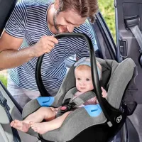 Scaun auto KinderKraft Mink 0 luni - 12 luni / 13 kg / Gray photo 5