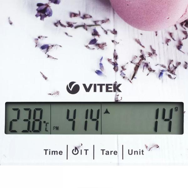 Кухонные весы Vitek VT-8009 Пурпурный photo 3