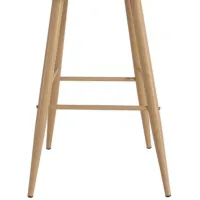 Барный стул DecoPrim Hector Пластик/ Металл/ Черный photo 5