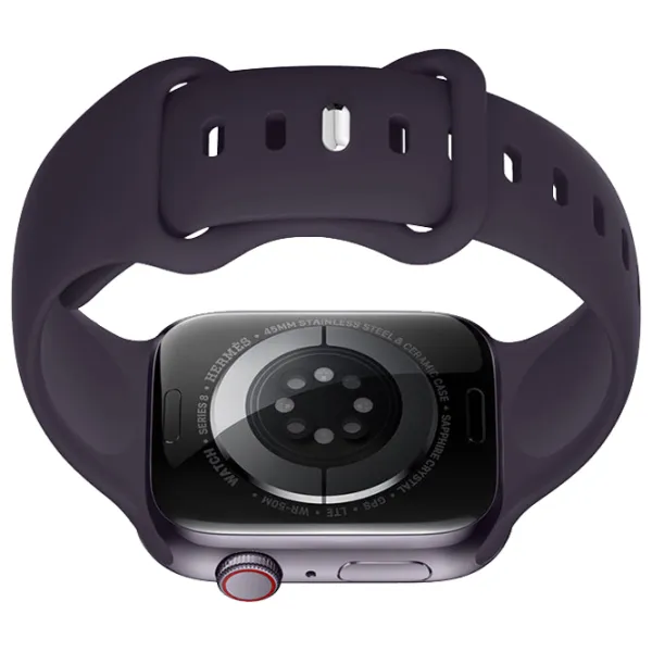 Ремешок Apple Watch iWatch WA15 Flexible Силикон/
38, 40, 41 мм / Cherry Crimson photo 2 Ремешок Apple Watch iWatch WA15 Flexible Силикон/
38, 40, 41 мм / Cherry Crimson photo 2