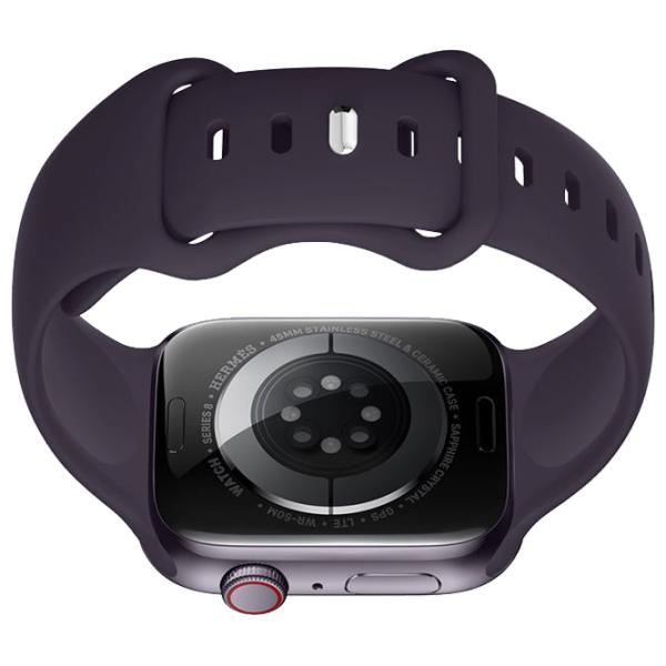 Ремешок Apple Watch iWatch WA15 Flexible Силикон/
38, 40, 41 мм / Cherry Crimson photo 2 Ремешок Apple Watch iWatch WA15 Flexible Силикон/
38, 40, 41 мм / Cherry Crimson photo 2