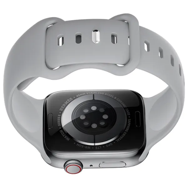 Ремешок Apple Watch iWatch WA15 Flexible Силикон/
42, 44, 45, 49 мм / Серый  photo 2