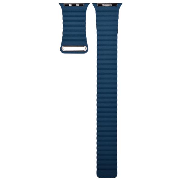 Curelușă Apple Watch Elegant Loop Piele/ 38, 40 mm/ Blue Cape Cod photo 2