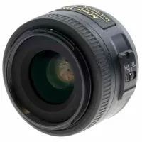 Объектив Nikon AF-S 35mm F1.8G Черный photo 2