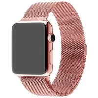 Ремень Apple Watch 4 Elegant Milanese Loop Металл/ 38, 40 мм/ Золото Rose photo 3