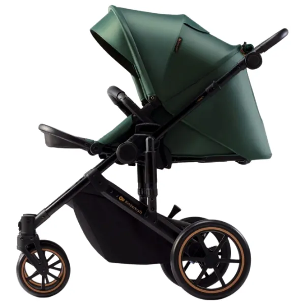 Cărucior pentru copil KinderKraft Prime 2 2 in 1 5902533922918/ Green photo 3 Cărucior pentru copil KinderKraft Prime 2 2 in 1 5902533922918/ Green photo 3