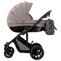 Детская коляска KinderKraft Prime 3 in 1 5902533914166/ Бежевый photo 2