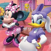 Puzzle 2D Trefl Fericita Minnie 8+/ Numărul de piese: 73 photo 3