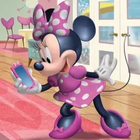 Puzzle 2D Trefl Fericita Minnie 8+/ Numărul de piese: 73 photo 4