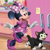 Puzzle 2D Trefl Fericita Minnie 8+/ Numărul de piese: 73 photo 5