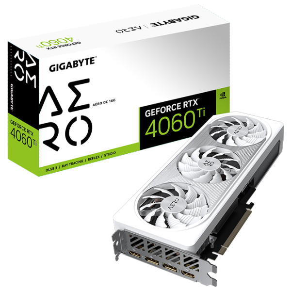 Видеокарта Gigabyte GeForce RTX 4060 Ti AERO OC PCI Express x8 4.0 / 16 ГБ photo 8