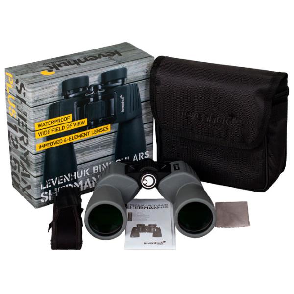 Binoclu Levenhuk Sherman PLUS Gray photo 8