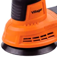 Шлифовальная машина Villager VLP 345 Эксцентриковая/ 450 Вт/ Оранжевый photo 3