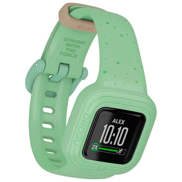 Умные часы Garmin Vivofit Jr.3 Star Wars Grogu 0.55"/ Зеленый photo 5