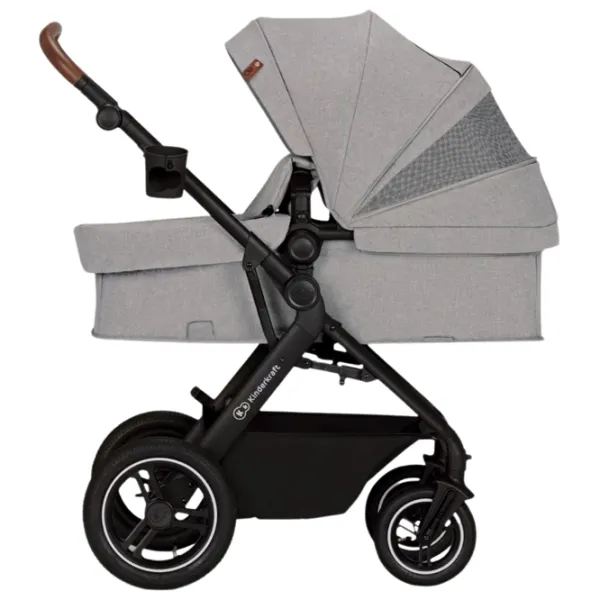 Cărucior pentru copil KinderKraft B-Tour 3 in 1 5902533918959/ Light Gray photo 2