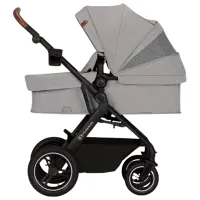 Cărucior pentru copil KinderKraft B-Tour 3 in 1 5902533918959/ Light Gray photo 2