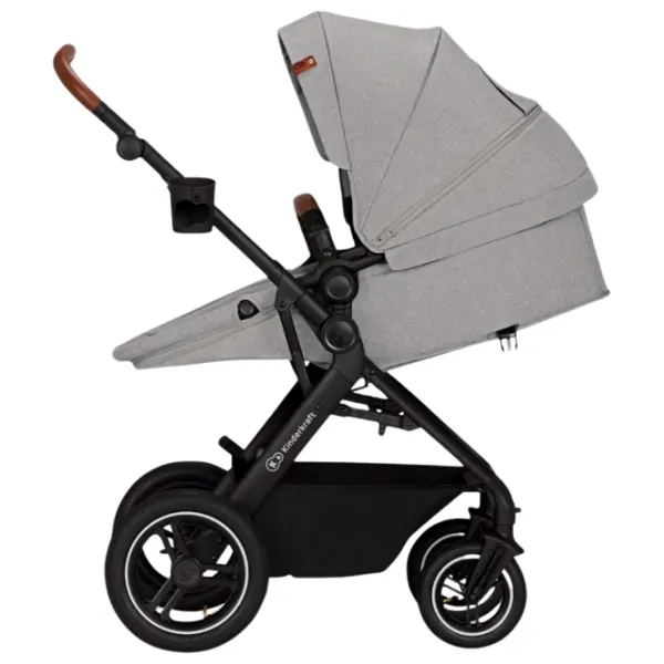 Cărucior pentru copil KinderKraft B-Tour 3 in 1 5902533918959/ Light Gray photo 6