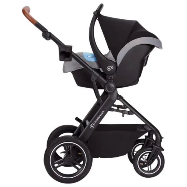 Cărucior pentru copil KinderKraft B-Tour 3 in 1 5902533918959/ Light Gray photo 7