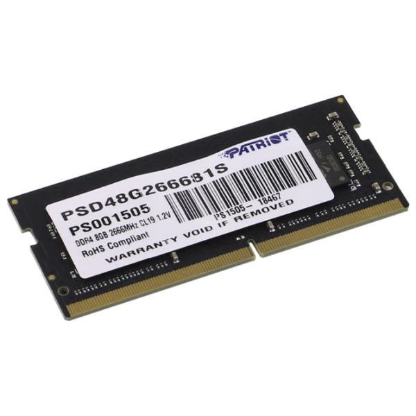 Оперативная память Patriot Signature Line PSD58G480041S SO-DIMM/ DDR5/ 8 ГБ photo 2