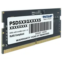 Оперативная память Patriot Signature Line PSD516G480081S SO-DIMM / DDR5 / 16 ГБ photo 2