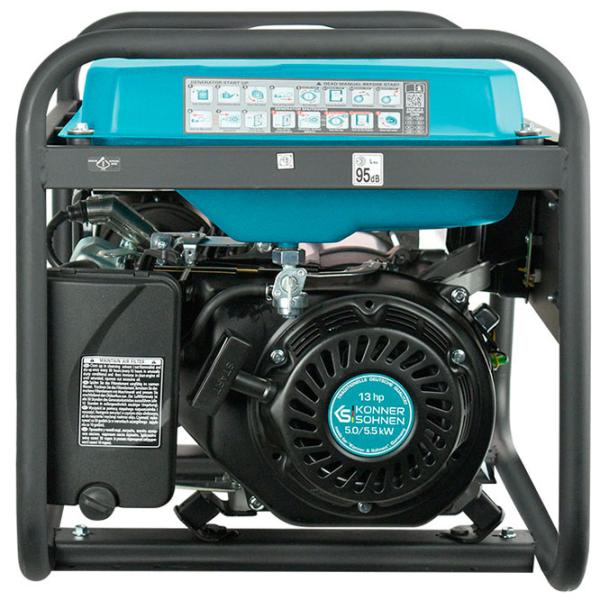 Generator de curent Könner & Söhnen KS 7000 230 V Benzină/ 5 kW photo 3