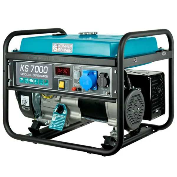 Generator de curent Könner & Söhnen KS 7000 230 V Benzină/ 5 kW photo 6