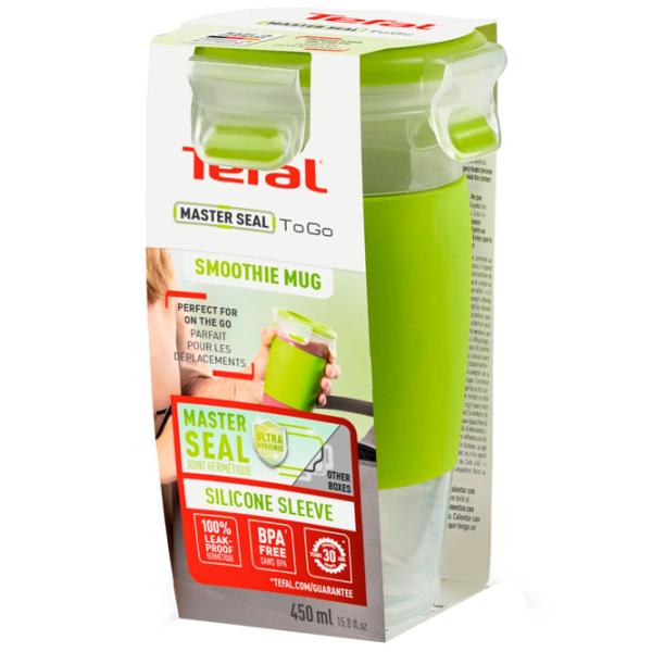 Термокружка Tefal Master Seal MasterSeal To Go Зеленый 0.45л photo 2