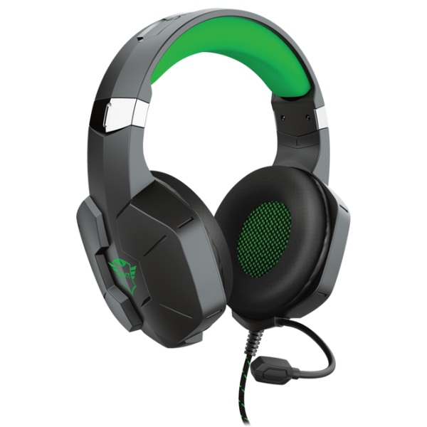 Наушники HeadsetTrust GXT323X Зелёный Черный Проводная/ Игровой photo 2