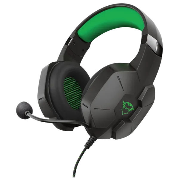 Наушники HeadsetTrust GXT323X Зелёный Черный Проводная/ Игровой photo 3