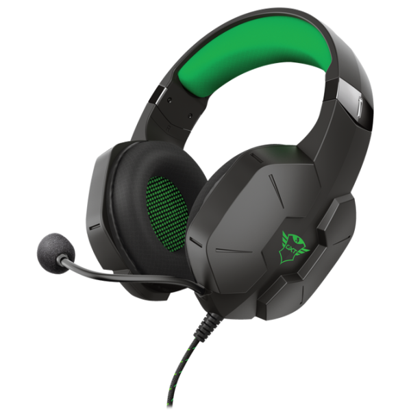 Наушники HeadsetTrust GXT323X Зелёный Черный Проводная/ Игровой photo 3
