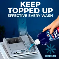 Средство для посудомоечной машины FINISH Rinse and Shine Aid CI04066 для удаления грязи photo 2