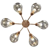 Lustră Vitaluce V4862-8/ 6PL 40 W/ 6 socluri - E14 photo 2