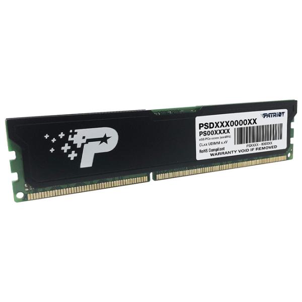 Memorie RAM Patriot Signature Line w/ Heatshield PSD38G16002H DIMM/ DDR3/ 8 GB photo 3 Memorie RAM Patriot Signature Line w/ Heatshield PSD38G16002H DIMM/ DDR3/ 8 GB photo 3