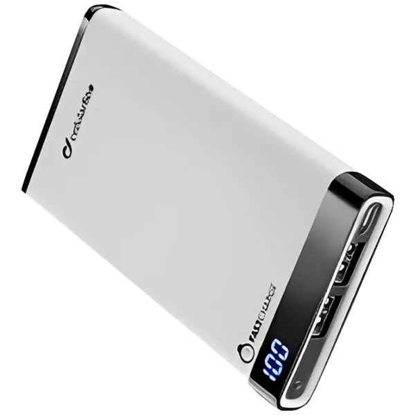 Power Bank Cellularline Slim USB C 8000 mAh/ White photo 2 Power Bank Cellularline Slim USB C 8000 mAh/ White photo 2