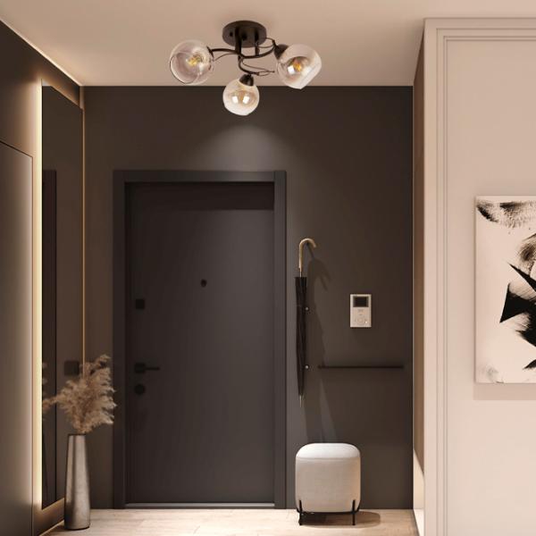 Lustră Hiper Tori H204-2 60 W/ 3 socluri - E27 photo 5