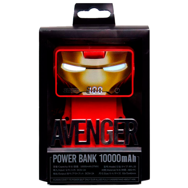 Power Bank Remax RPL-20 Avenger 10000 мАч/ Красный photo 4