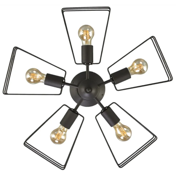 Люстра Vitaluce V4378-1/ 5PL 60 Вт/ 5 цоколя - E27 photo 2 Люстра Vitaluce V4378-1/ 5PL 60 Вт/ 5 цоколя - E27 photo 2