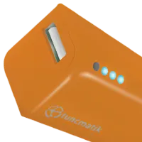 Power Bank Tuncmatik Mini Charge + Lightning Adapter 5000 mAh/ Orange photo 2