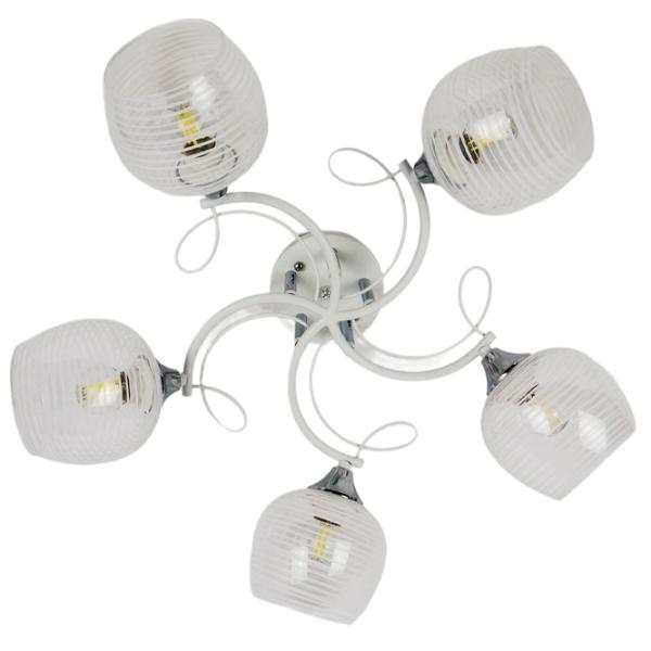 Lustră Hiper H208-5 60 W/ 5 socluri - E27 photo 3