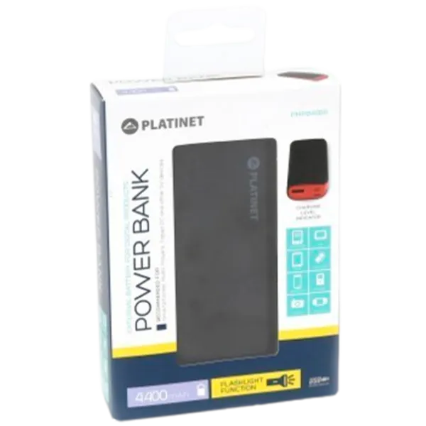 Power Bank Platinet PMPB44 4400 мАч/ Черный photo 4