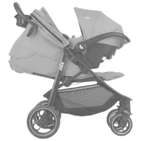 Детская коляска Joie Litetrax S2213AASHA000/ Черный photo 6